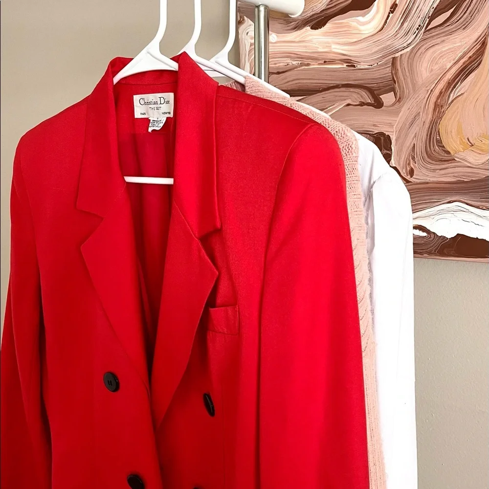 Cristian Dior Womens Blazer